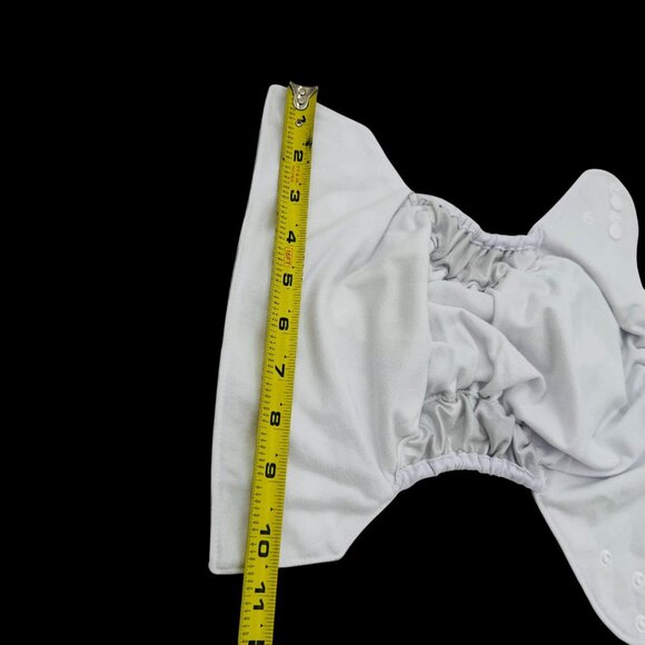 Reusable Baby Cloth Diapers W/ Inserts One Size Cloud & Polka Dot Patterns - Picture 11 of 15